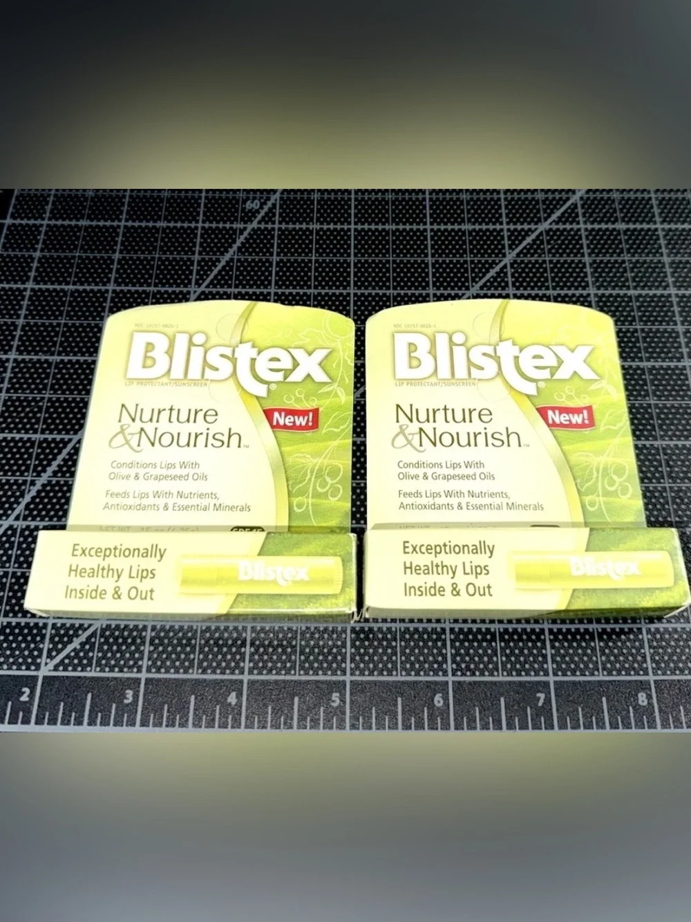 2x Blistex nurture and nourish chapstick. New and Sealed